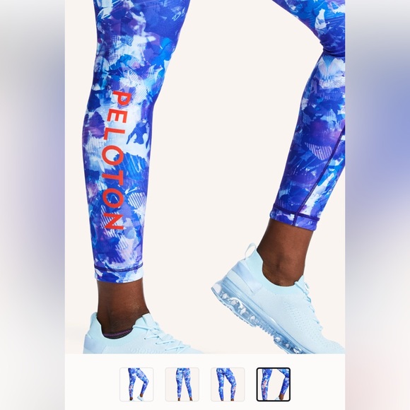 Peloton Blue Moves set. High waisted leggings (L) and sports bra (M). - Picture 12 of 12